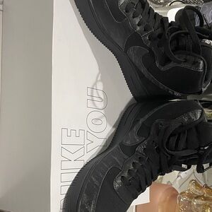 Nike Black High-Top Shoes